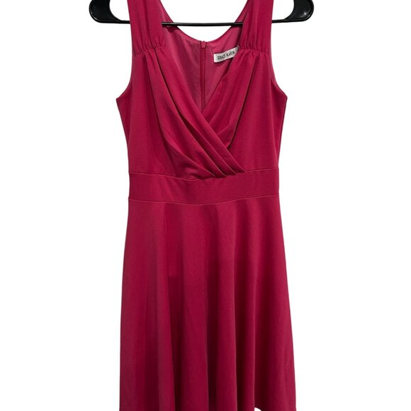 Grace Karin Sleeveless Pink Drapey Fit Flare Dress Size Small Party Chic - Picture 1 of 10